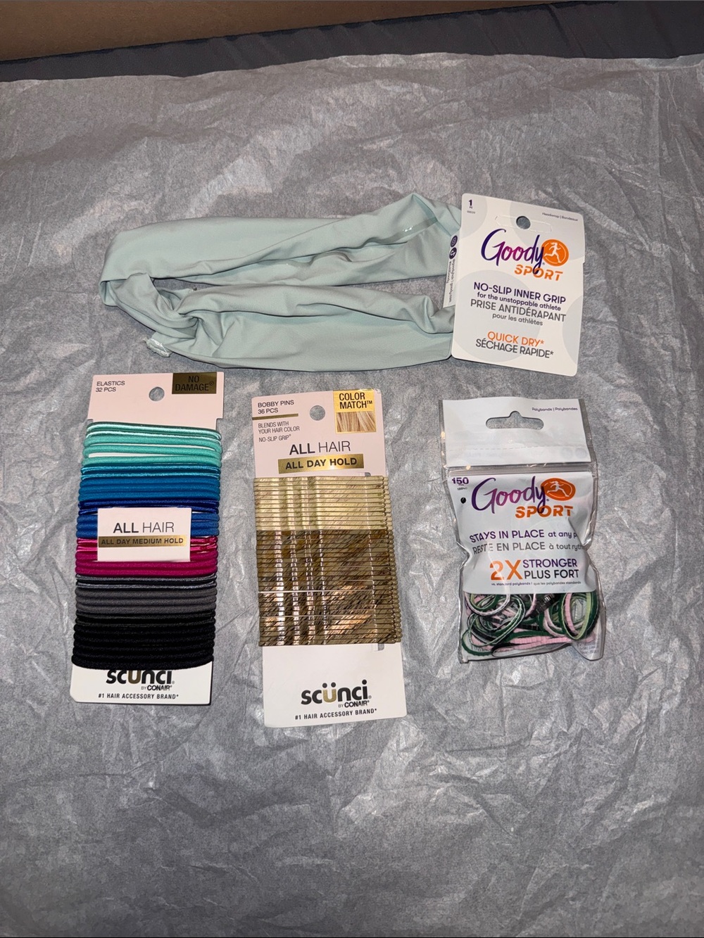Scunci & Goody Hair Accessories 4 Packs